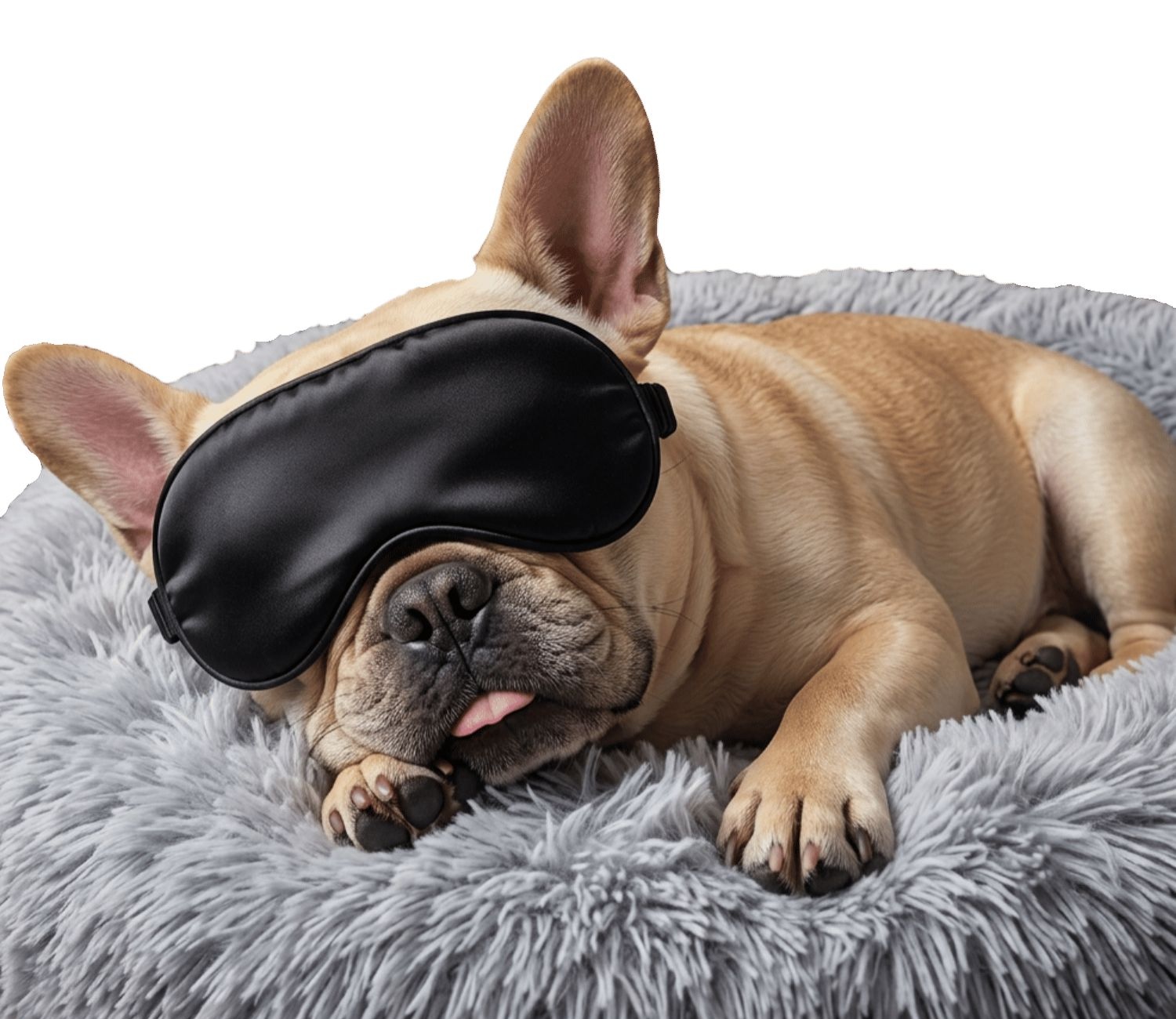 Fifi the French Bulldog - best warehouse direct supplier, sleeping on the job